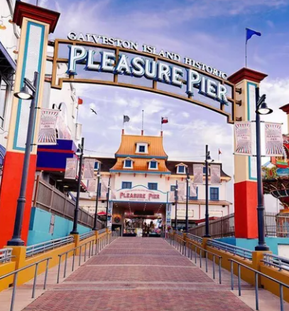  Picture of Pleasure Pier in Galveston, TX 